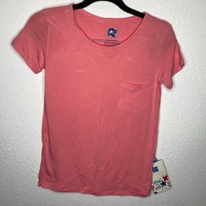 Kickee pants solid loosey goosey short sleeve